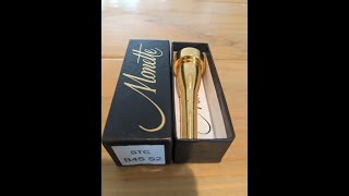 Trumpet Mouthpiece review Monette B4S S2 [upl. by Yrrum]