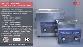 UltraschallTeilereiniger Art 89608990 [upl. by Lrat]