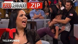 Esposo golpea a su mujer Caso CerradoZIP  Caso Cerrado  Telemundo [upl. by Timmons]