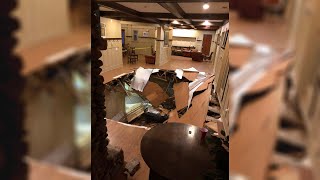 Dozens Injured When Floor Collapses At South Carolina Party  NBC Nightly News [upl. by Wilhelmine522]