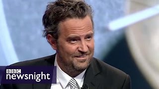 Matthew Perry debates drug courts with Peter Hitchens  BBC Newsnight [upl. by Mharg]