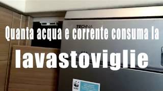 Quanta acqua e corrente consuma la lavastoviglie HD Video [upl. by Tunk564]