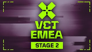 VCT EMEA Stage 2 Season Playoffs 2024  D1 [upl. by Aim]