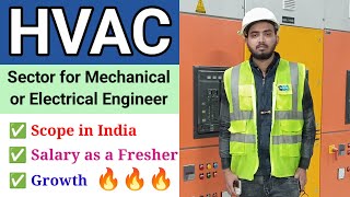 HVAC Career Scope in India  Salary as a Fresher After DiplomaBTech Mechanical or Electrical [upl. by Anival]