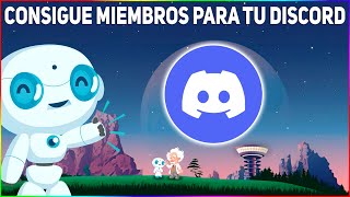 Cómo Conseguir Miembros en tu Servidor de Discord con Disboard [upl. by Atinniuq684]