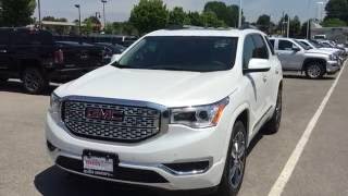 2017 GMC Redesigned Acadia Denali AWD Dual Sunroof White Oshawa ON Stock 170015 [upl. by Yetac51]