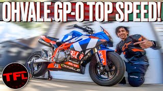 Is This The Fastest Minimoto On The Planet Ohvale GP0 190 Top Speed Run [upl. by Erline]