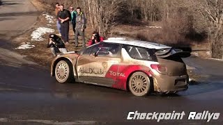 TEST Monte Carlo 2015 Mads Ostberg Citroen DS3 WRC PURE SOUND HD [upl. by Annala]