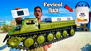 RC Powerful Tanks Vs Fevicol Track  Chatpat toy TV [upl. by Neirual]