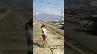 GTAV  Random Door Opening [upl. by Kiryt638]