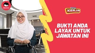 TIPS KERJA   Adakah anda sesuai untuk jawatan itu with English subtitle [upl. by Launamme]