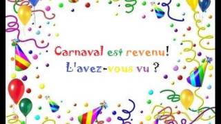 Carnaval est revenu [upl. by Cirtap]