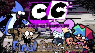 Friday Night Funkin CARTOON CORRUPTION DEMO  Final Punchies Gameplay Remastered FC [upl. by Airdnaxila]