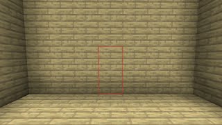 Minecraft How to make a hidden 1x2 piston door [upl. by Aerdnad]