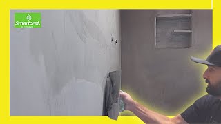 🚀 Follow these Simple Steps to Apply Microcement in your Bathroom and Surprise Everyone 😍 Smartcret [upl. by Ashlan604]