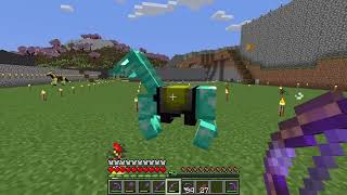 Horse is Invisible but not the Horse Armor Very weird invisible arrows mechanic  Minecraft 121 [upl. by Llerot]