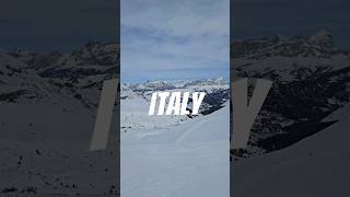 Italy 🇮🇹 Skiing ⛷️ [upl. by Gurney]