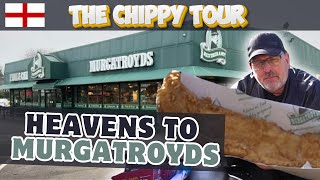 Chippy Review 4 Murgatroyds Fish amp Chips Leeds Biggest Fish and Chips 🐳 [upl. by Anehs708]