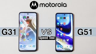 Moto G31 vs Moto G51 Speed Test amp Comparison [upl. by Aronos711]