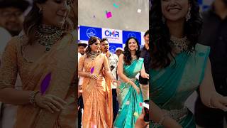 CMR Shopping Mall Grand opening Kurnool Samyutha amp Meenaakshi [upl. by Drawyah]