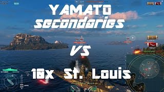 Yamato secondaries only VS 10x St Louis [upl. by Agee]