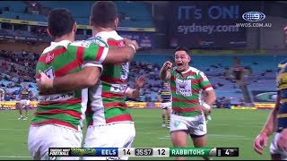 NRL Highlights Parramatta Eels v South Sydney Rabbitohs – Round 15 [upl. by Xilef271]