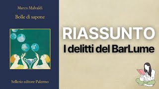 👉🏽 Riassunti I delitti del BarLume di Marco Malvaldi 📖  TRAMA amp RECENSIONE ✅ [upl. by Yak]