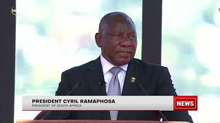 Cyril Ramaphosa delivers inauguration speech [upl. by Anatak609]