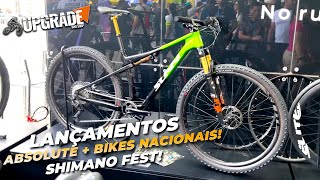 LANÇAMENTOS ABSOLUTE  BIKES NACIONAIS  SHIMANO FEST  UPGRADE BIKES [upl. by Flavia874]