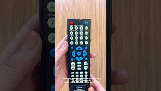 Brand setting method of AUN0448ASYSTO New Universal DVD Remote Control retv [upl. by Northrop]