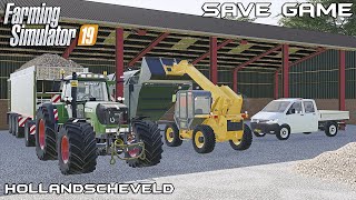 Save Game V2  Animals on Hollandscheveld  Farming Simulator 19 [upl. by Brig170]