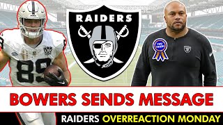 Brock Bowers Sends LOUD Message To The NFL  Raiders News  Overreaction Monday After Dolphins Game [upl. by Emili295]