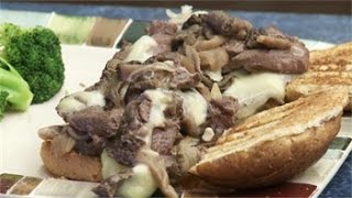 Venison Steak Sandwiches with Fresh Morel Mushrooms from Kris Kitchen [upl. by Bartolemo]