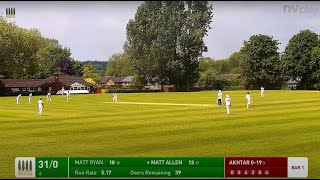 Middlewich CC 1st XI vs Bredbury St Marks CC 1st XI [upl. by Nuoras]