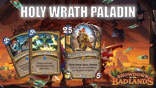 Hearthstone  I CANT KEEP GETTING AWAY WITH THIS  Gameplay  Holy Wrath Paladin [upl. by Aedrahs]