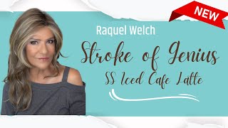 NEW Raquel Welch  STROKE OF GENIUS Wig  RL924SS  SS ICED CAFE LATTE  Wig Review [upl. by Melodie635]