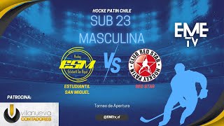 Sub 23 Masculina Estudiantil San Miguel vs RedStar [upl. by Hareema]