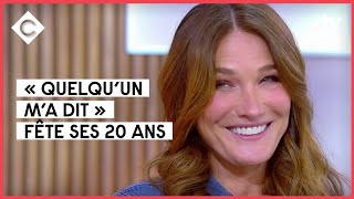 Le succès inattendu de quotQuelquun ma ditquot avec Carla Bruni  C à vous  03012022 [upl. by Sugirdor]