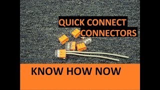 How to Use Push In Wire Connectors [upl. by Georgina]