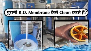 पुरानी RO Membrane कैसे Clean करते हैं [upl. by Lebezej]