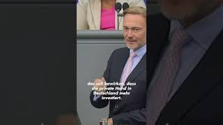 Rahmenbedingungen der Wirtschaft verbessern  Christian Lindner  Shorts [upl. by Vorster773]