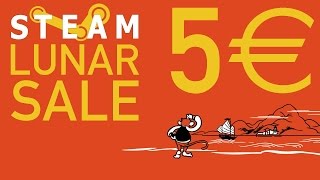 Steam Lunar Sale SparTipps  16 Empfehlungen unter 5 Euro aus der »Aktion zum neuen Mondjahr« [upl. by Atikkin]