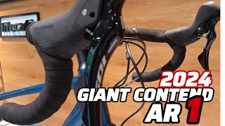 2024 GIANT CONTEND AR 1 SMALL SEA SPARKLE  WEIGHT  SHIMANO 105 12 SPEED [upl. by Picardi]