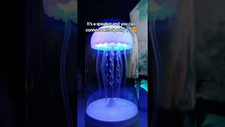 Portable Jellyfish Wireless Lamp Speaker Perfect Gift For Home Decor [upl. by Story]