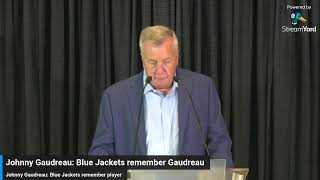 Live  Columbus Blue Jackets press conference on Johnny Gaudreaus death players remember teammate [upl. by Lovett]