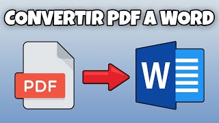 COMO CONVERTIR UN DOCUMENTO PDF A WORD GRATIS SIN PROGRAMAS FACIL Y RAPIDO 2024 [upl. by Harday107]