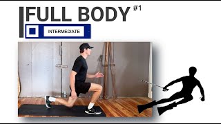 20 Min FULL BODY Work Out For Skiers [upl. by Illoh]