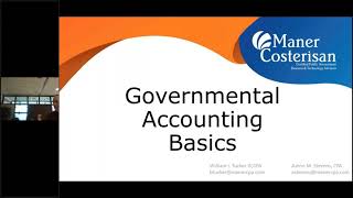 Governmental Accounting Basics Webinar [upl. by Imuya]