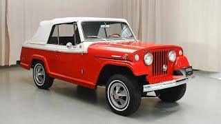 Rare Restoration 😯1968 Jeepster Convertible 🔥 Classic Jeep Restored [upl. by Ettevy]