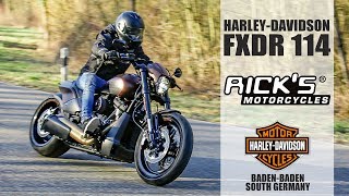 HarleyDavidson FXDR  FRICKSDR [upl. by Dyol600]